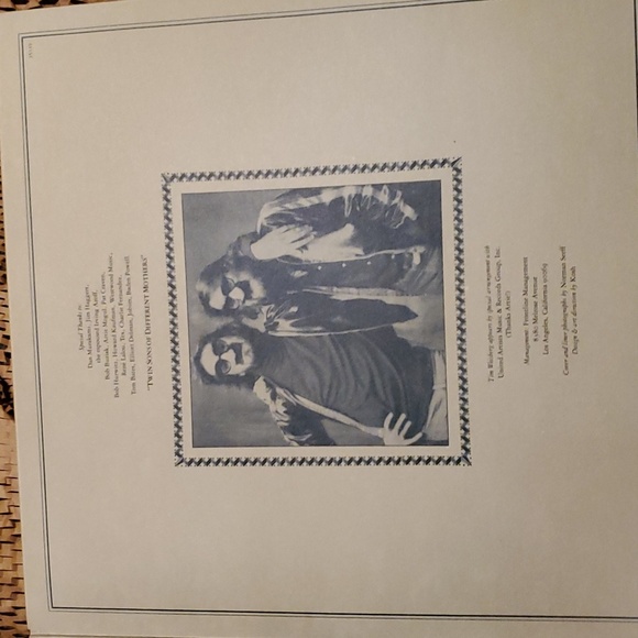 1978 Dan Fogelberg & Tim Weisberg Twin Sons of Different Mothers LP Record - Picture 3 of 8